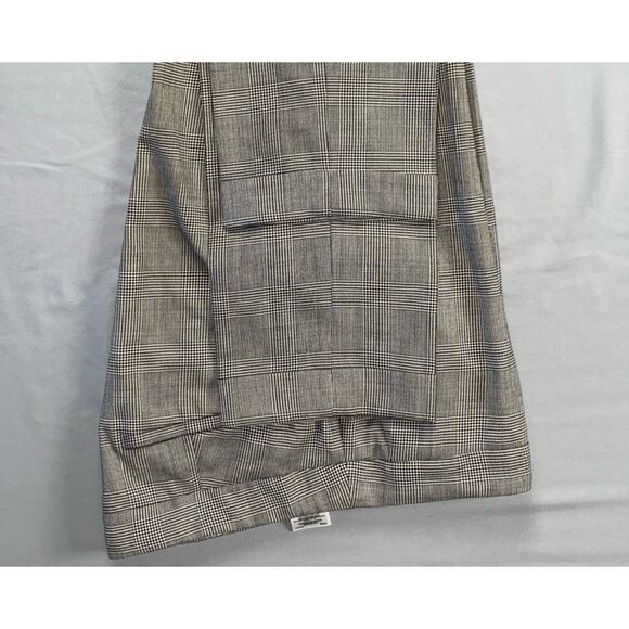 Brooks Brothers Red Fleece Cuffed Stretch Poly-Wool Dress Pants, Slacks. Size 8. - Picture 4 of 9